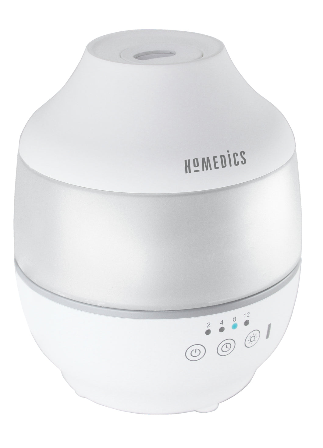 HoMedics Total Comfort Cool Mist Ultrasonic Humidifier with Essential Oil Tray and Color Changing Illumination,UHE-CM18-WMT